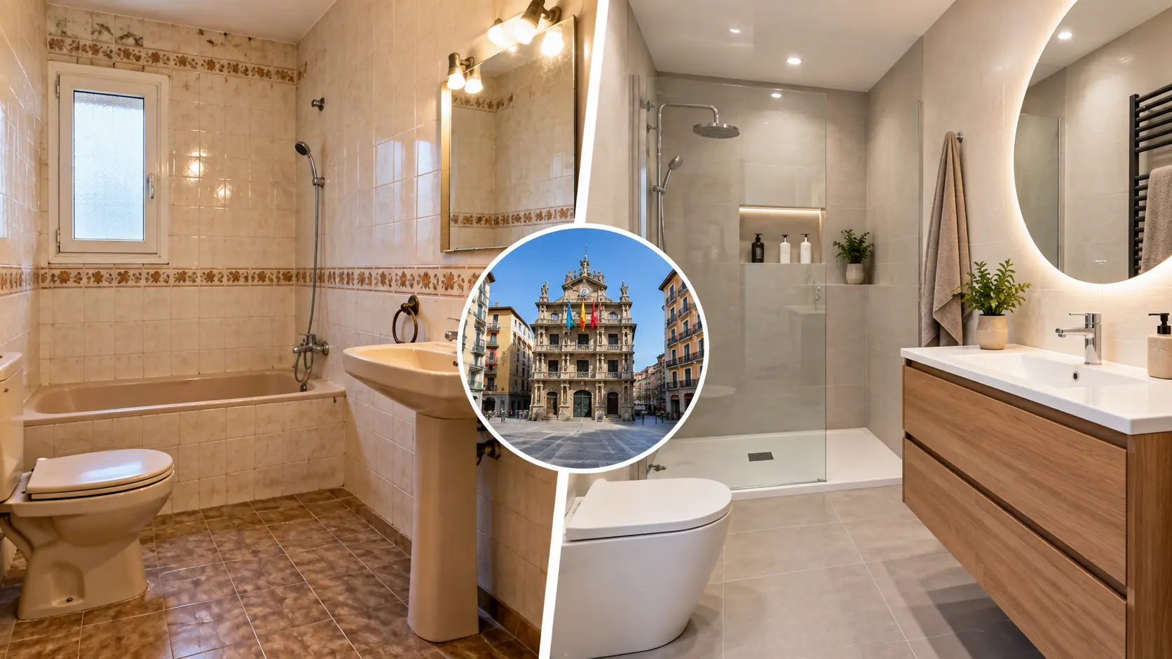 ¿Cuánto cuesta reformar un baño en Pamplona?